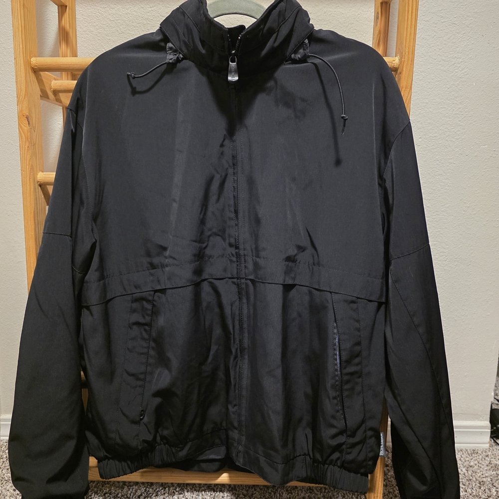 Vintage Pacific Trail Seattle USA Black Men’s M (Hidden Hood) Zip Up Jacket